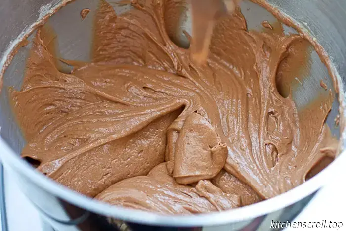 Pastel bicolor de chocolate y pistacho en el Blog Delicioso