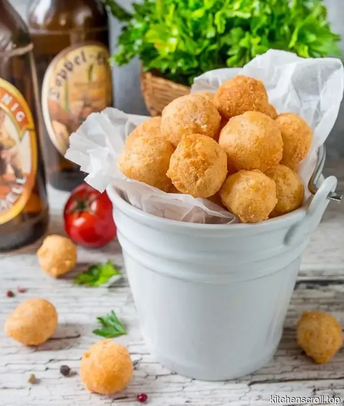 Spicy cheese balls on the Tasty Blog