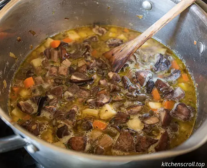 Pilzsuppe mit Wurzelgemüse auf dem Vkusny-Blog