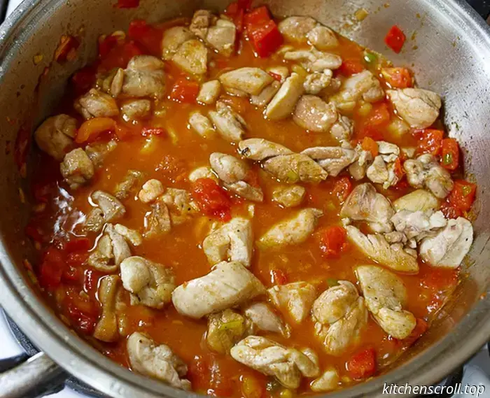 Паста с курицей в томатно-сливочном соусе на Вкусном Блоге