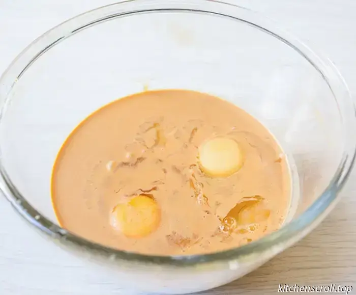 A simple caramel pudding on a Delicious Blog