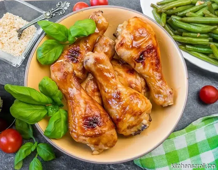 Chicken legs in sesame glaze on the Tasty Blog