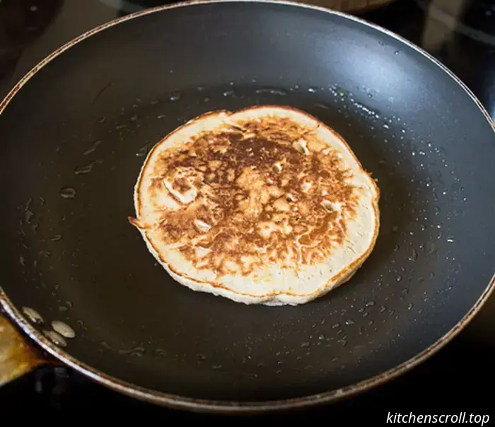 Dicke Haferpfannkuchen auf einem leckeren Blog