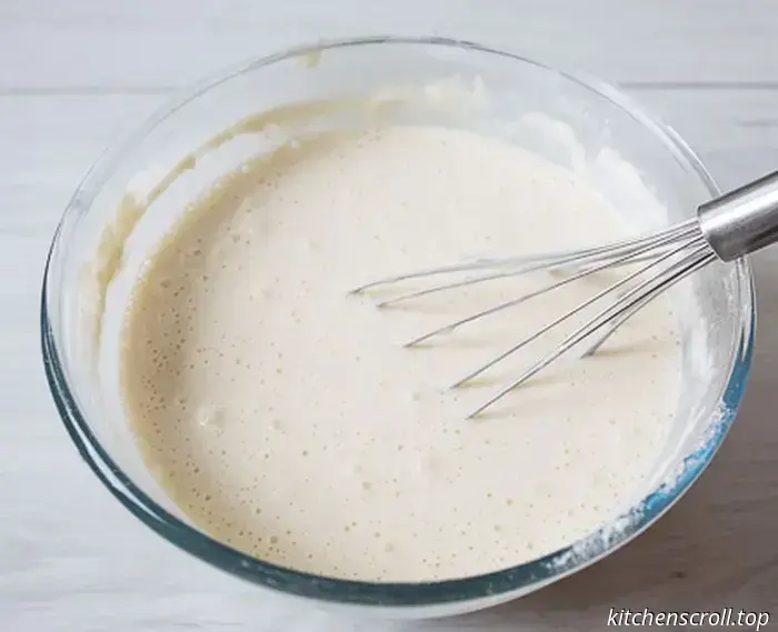 Frittelle alla crema di kefir su un delizioso blog