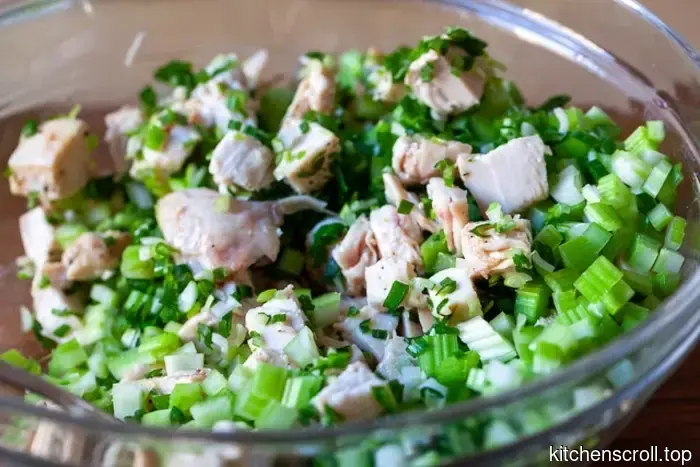 chicken salad for lovers of celery