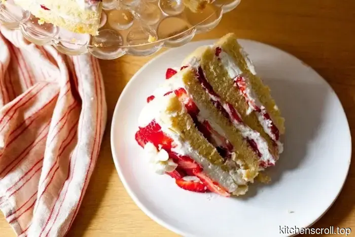 strawberry chiffon shortcake, refined to perfection