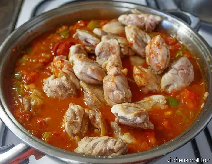Red Creole Jambalaya with Chicken on the Tasty Blog