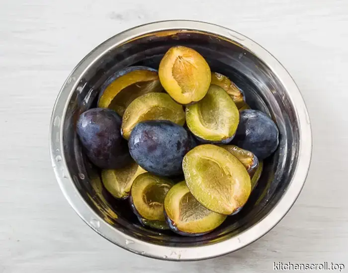 Сливовый чайный пирог на Вкусном Блоге