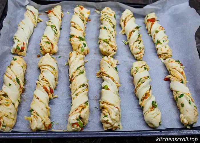 Pizza Twisters - savory buns on the Tasty Blog