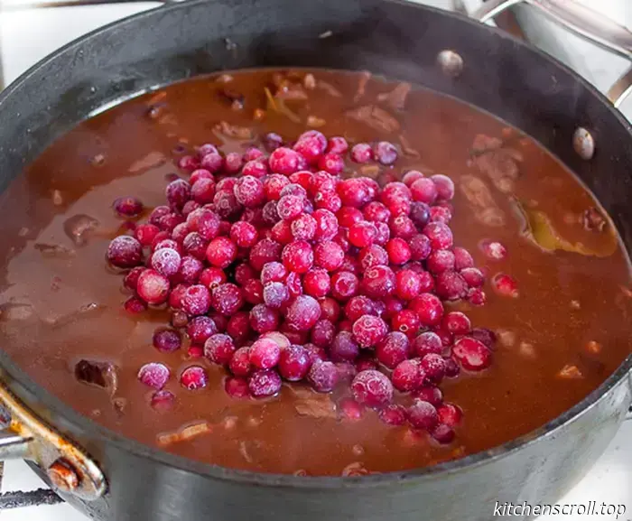 Rinderbraten mit Cranberries auf dem leckeren Blog