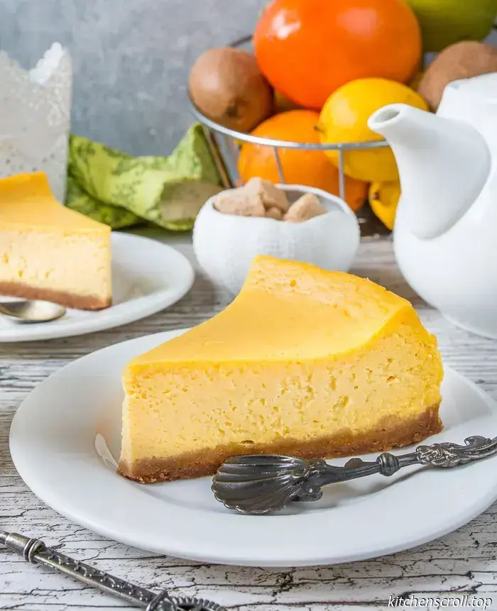 Pumpkin cheesecake on the Tasty Blog