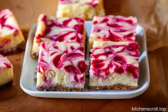 barrette di cheesecake con marmellata di lampone