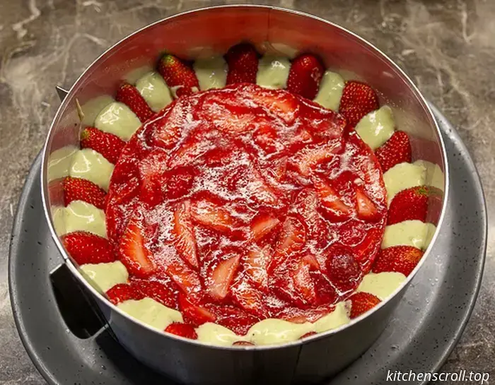 Fresier-Kuchen auf dem Geschmack-Blog